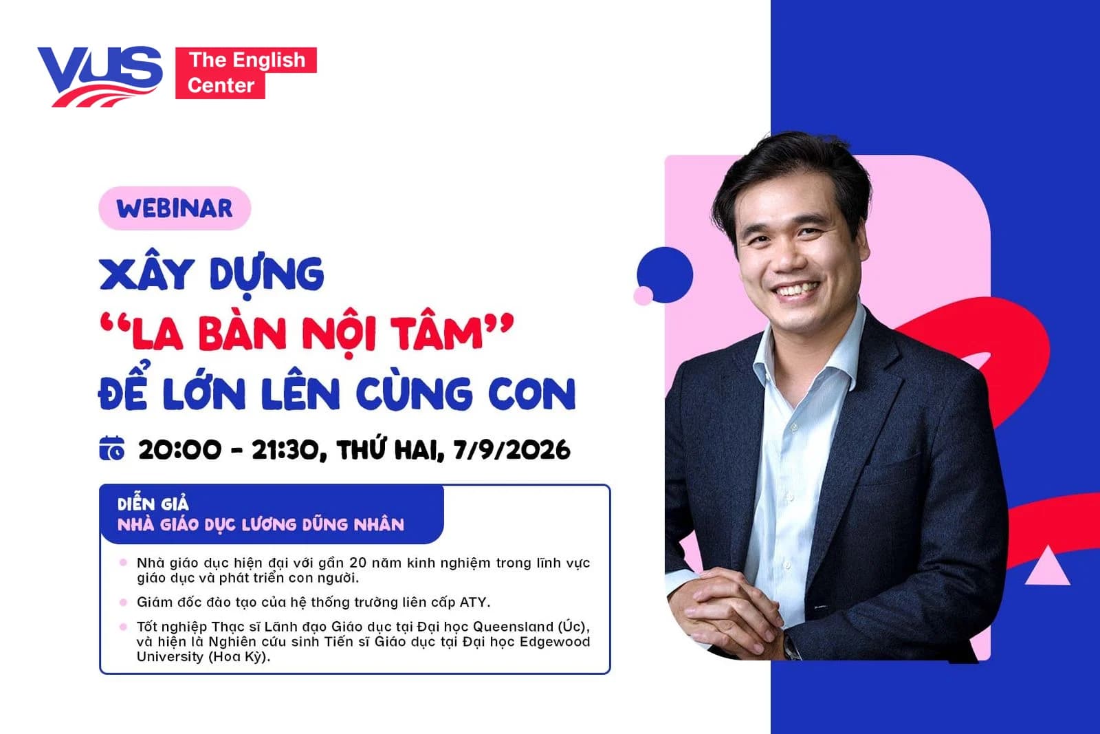 Hội thảo đồng hành cùng bố mẹ với VUS