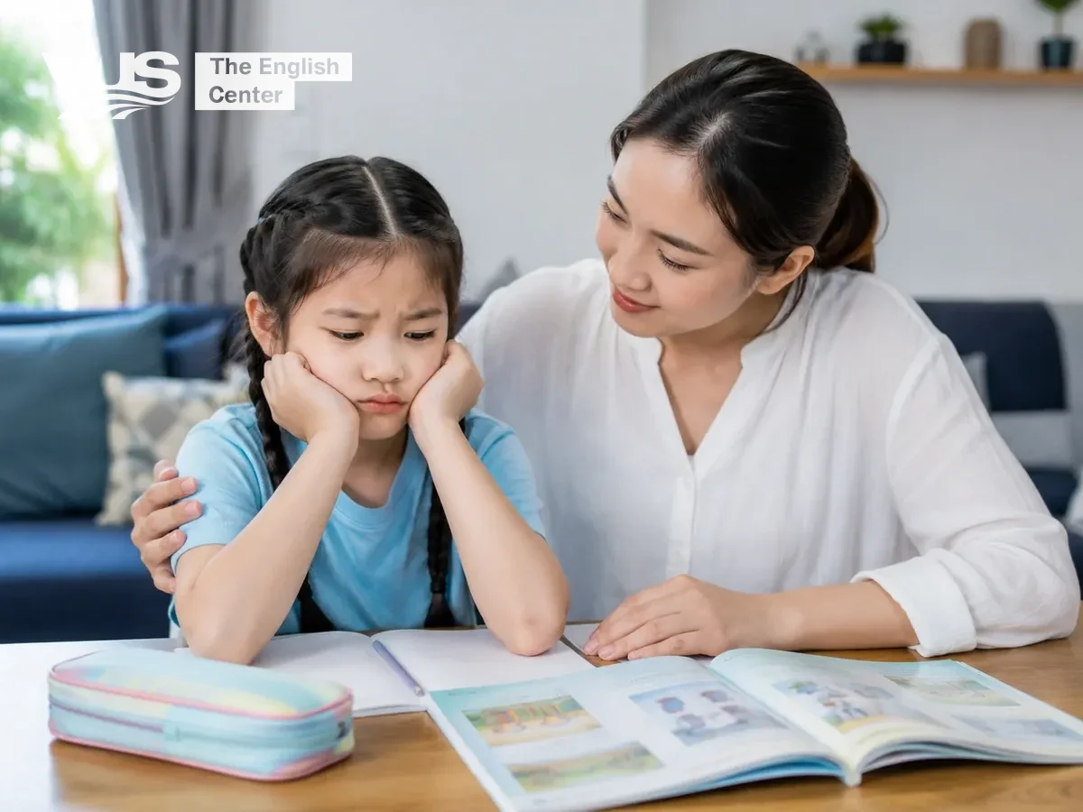 Khi con nói "con dốt tiếng Anh"