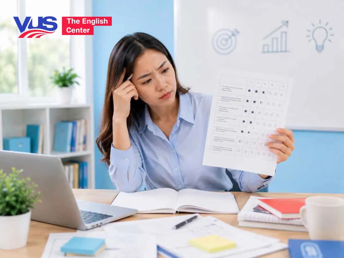 Ba lỗi thiết kế rubric khiến học sinh khó tiến bộ: mô tả mơ hồ, quá nhiều tiêu chí, thiếu bước tiếp theo và phép thử rubric trong hai phút.